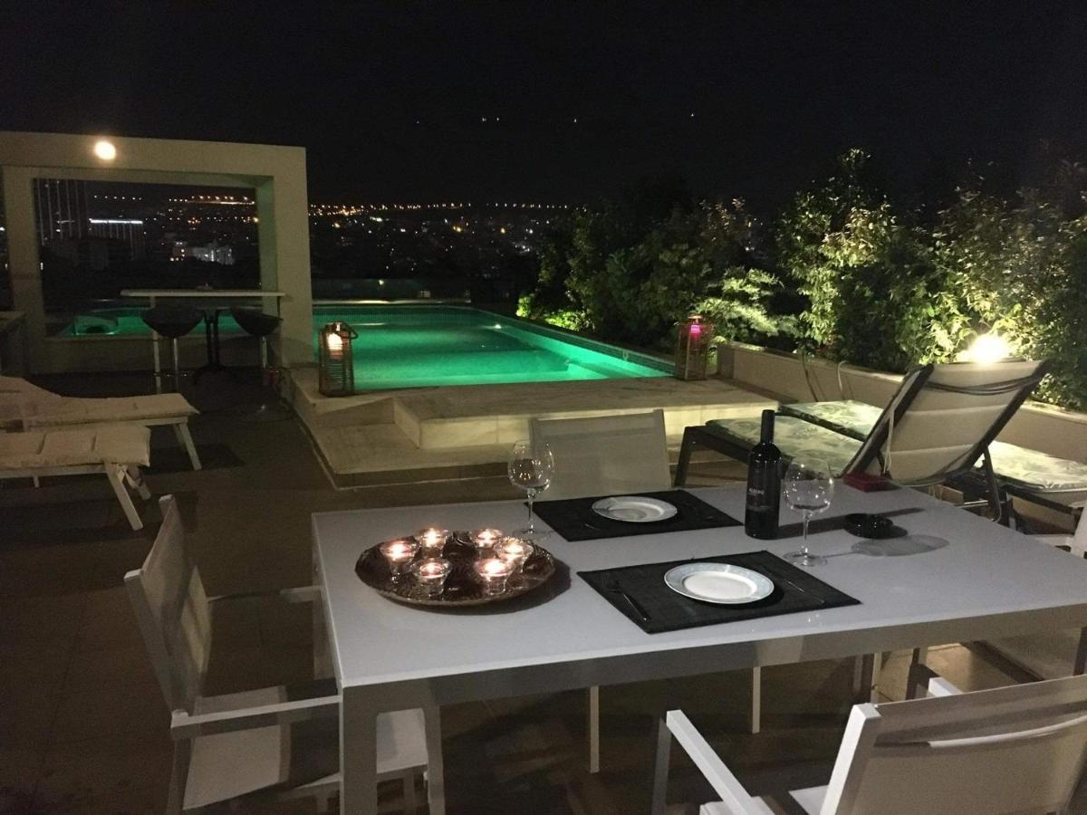 Athens Lycabettus Hill Penthouse, Private Roof Garden & Pool Apartment Exterior photo