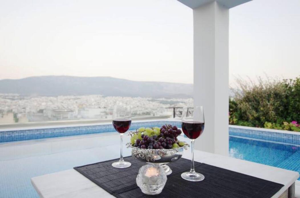 Athens Lycabettus Hill Penthouse, Private Roof Garden & Pool Apartment Exterior photo
