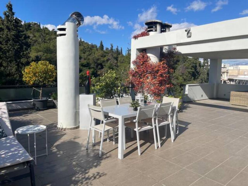 Athens Lycabettus Hill Penthouse, Private Roof Garden & Pool Apartment Exterior photo