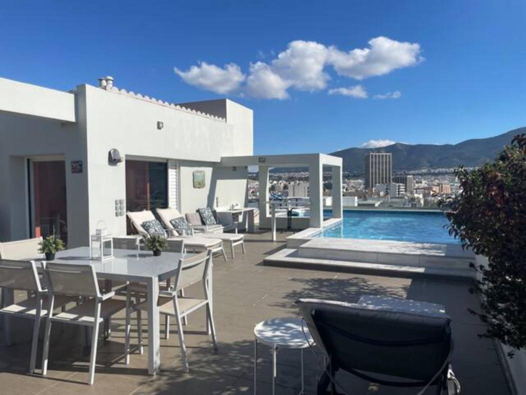 Athens Lycabettus Hill Penthouse, Private Roof Garden & Pool Apartment Exterior photo