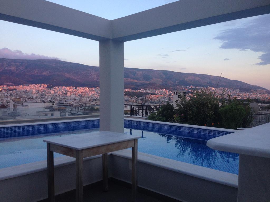 Athens Lycabettus Hill Penthouse, Private Roof Garden & Pool Apartment Exterior photo