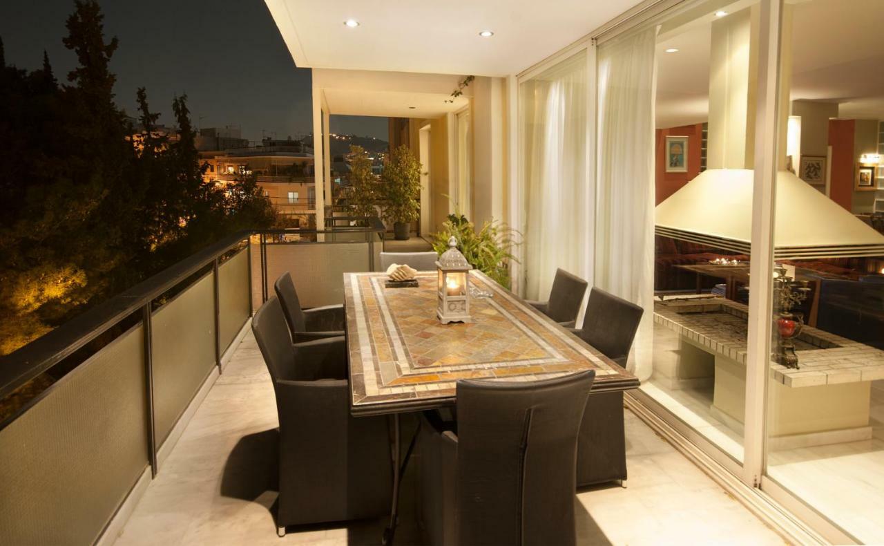 Athens Lycabettus Hill Penthouse, Private Roof Garden & Pool Apartment Exterior photo